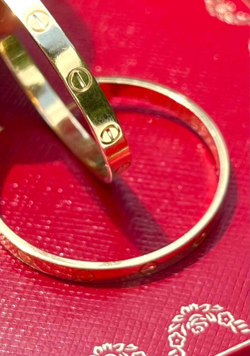 Cartier Love Hoop Earrings