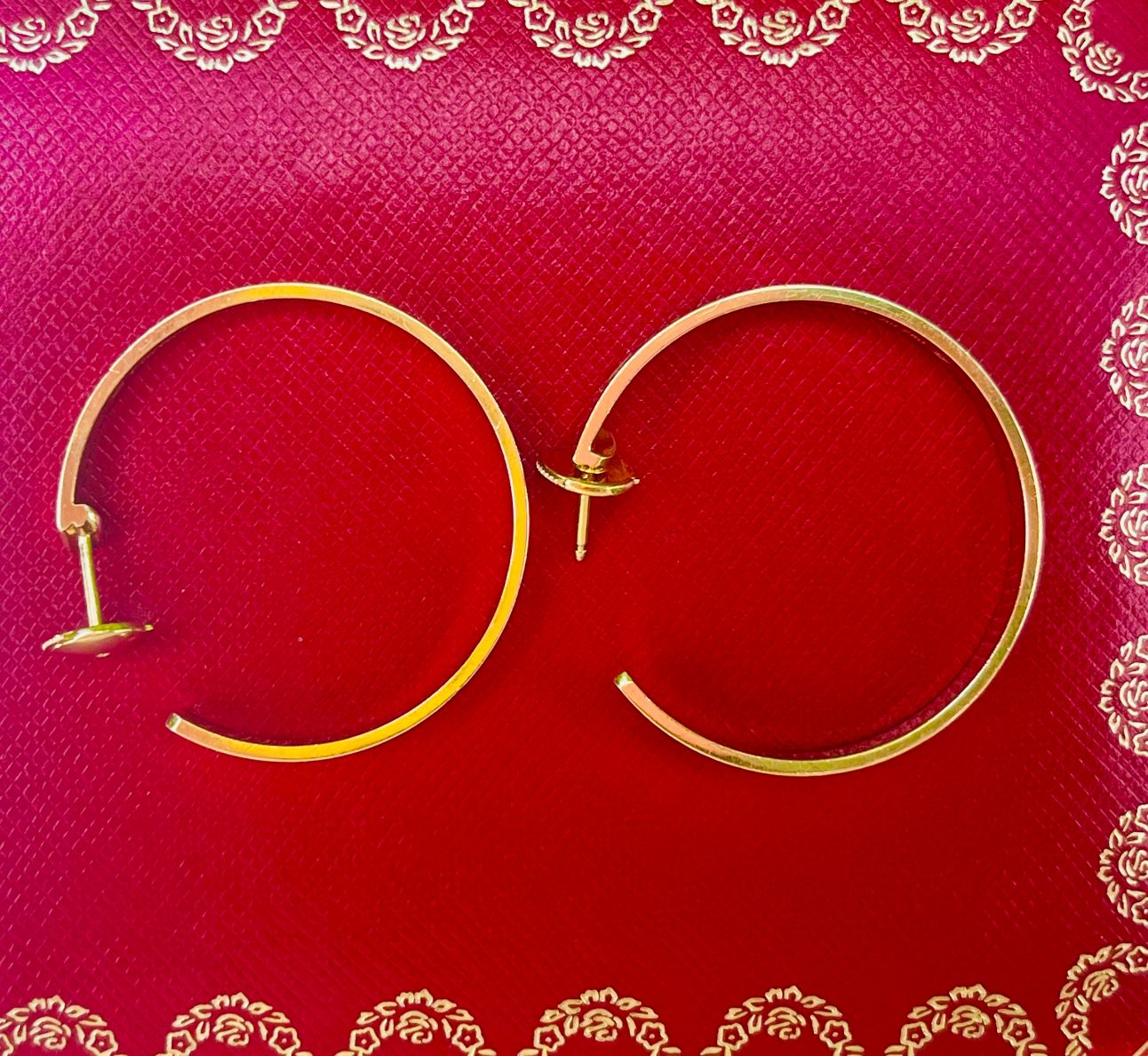 Cartier Love Hoop Earrings