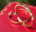 Cartier Love Hoop Earrings